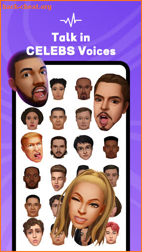 Voice Changer Avatar: Celeb Voice Filter & Effects screenshot