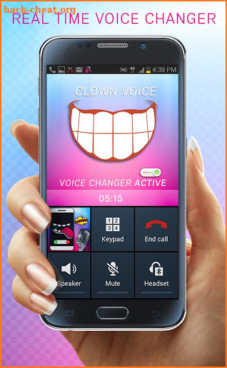 Voice Changer During Call ! screenshot