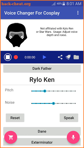 Voice Changer for Cosplay: with lapel Mic/Speaker screenshot