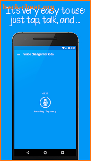 Voice changer for kids and families screenshot