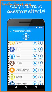 Voice changer for kids and families screenshot