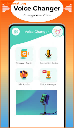Voice Changer for Phone Calls screenshot