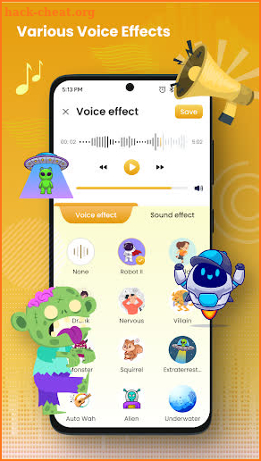 Voice Changer: Funny Sounds screenshot