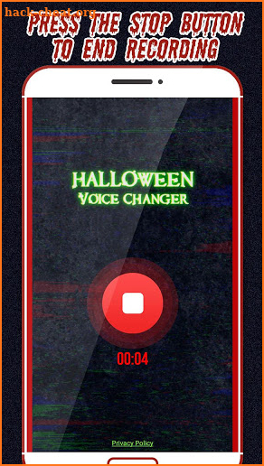 Voice Changer Halloween screenshot