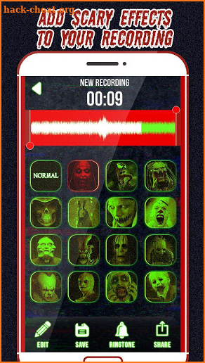 Voice Changer Halloween screenshot