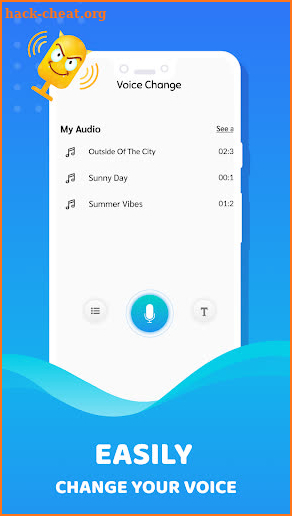 Voice Changer Pro: Change Voice with Sound Effects screenshot
