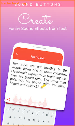 Voice changer: Voice editor - Funny sound effects screenshot