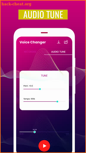 Voice Changer: Voice effects, Robot voice screenshot
