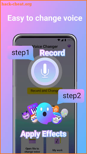 Voice Changer Voice Modulator screenshot