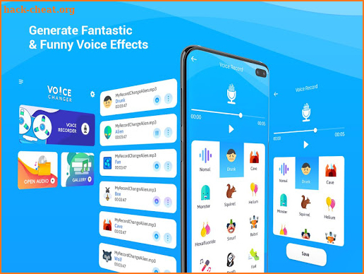 Voice Changer With Effects & Smart Voice Recorder screenshot