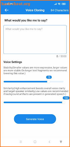 Voice Cloning-AI Voice Cloning screenshot