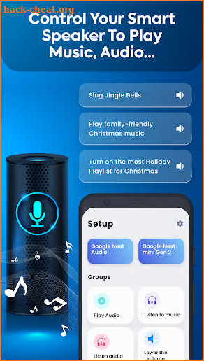 Voice Command for Alex Speaker screenshot