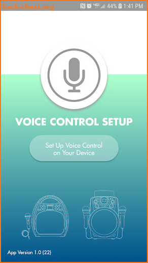 Voice Control Set Up screenshot