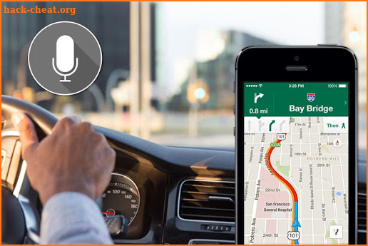Voice Driving Directions,Gps Navigation,Earth Maps screenshot