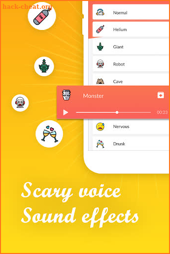 Voice editor - voice recorder & sound effects. screenshot