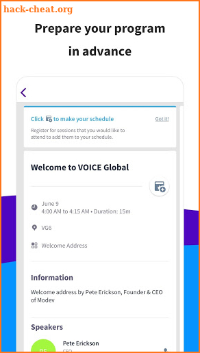 VOICE Global screenshot