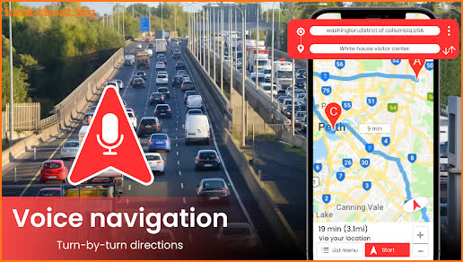 Voice GPS Driving Directions screenshot