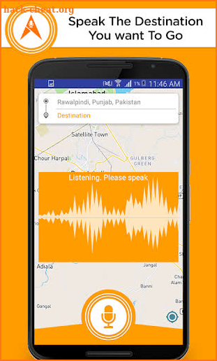 Voice GPS Driving– Directions navigation GPS, maps screenshot