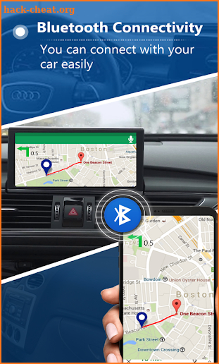 Voice GPS driving directions: Street view & maps screenshot