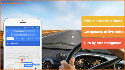 Voice GPS Driving - GPS Navigation & Tracker screenshot