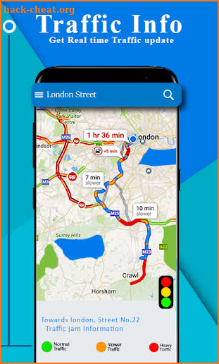 Voice GPS Driving Route : GPS Navigation Maps Free screenshot