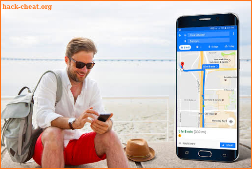 Voice GPS Navigation & Maps Tracker screenshot