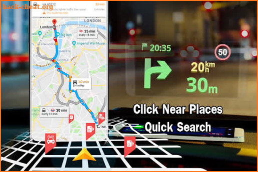 Voice GPS Navigation: Live Driving Direction screenshot