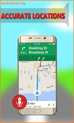 Voice GPS Navigation - Maps Direction Route Finder screenshot