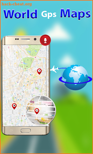 Voice GPS Navigation - Maps Direction Route Finder screenshot