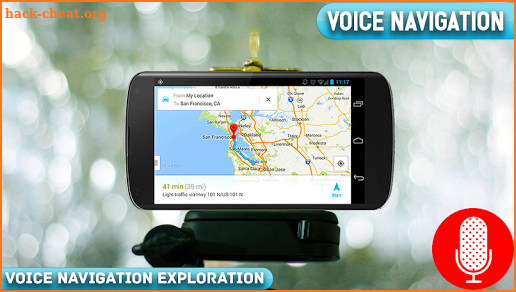 Voice GPS Navigation: Maps Directions Route Finder screenshot