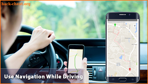 Voice GPS Navigator Driving Directions screenshot
