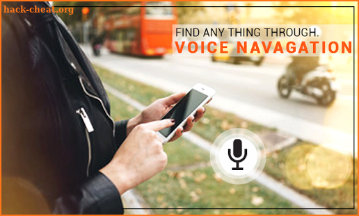 Voice GPS Navigator: Live Traffic & Transit Maps screenshot
