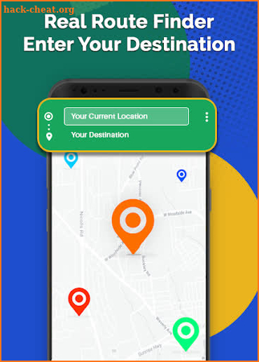 Voice GPS Route Finder: Map Navigation & Direction screenshot
