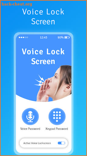 Voice Lock Screen 2021 screenshot