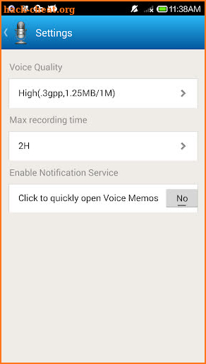 Voice Memos(Recorder) screenshot
