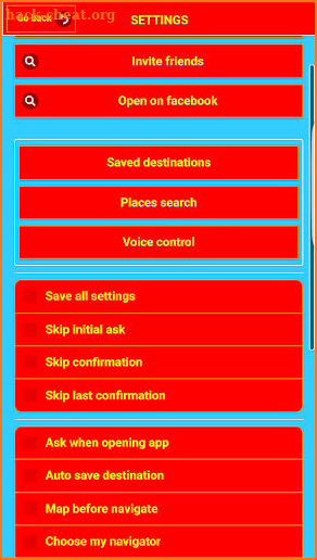 Voice Navigation screenshot