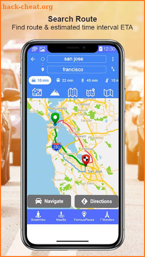 Voice Navigation GPS Maps : Global Street View screenshot