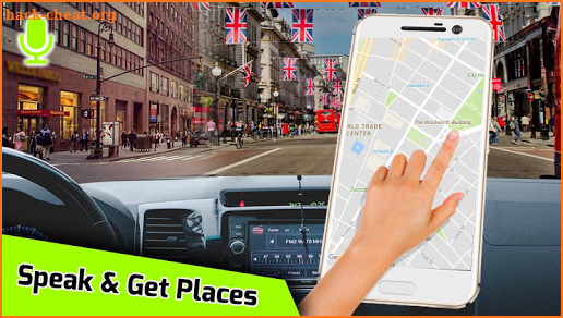 Voice Navigation Tracker - GPS Voice Street View screenshot