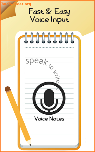 Voice Notes - Speech to Text Notes screenshot