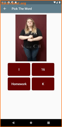 Voice Off - ASL Learning screenshot