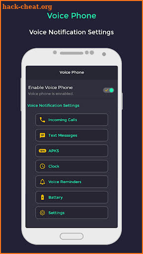 Voice Phone screenshot