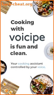 Voice Recipes by Voicipe screenshot