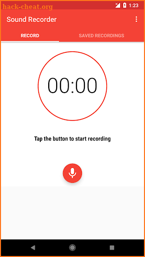 voice recoder screenshot