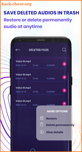 Voice Recorder & Audio Editor Offline MP3 Recorder screenshot