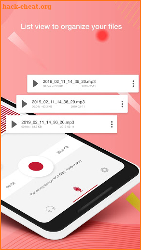 Voice Recorder And Editor, High Audio Recorder screenshot