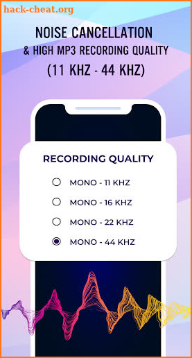 Voice Recorder & High Quality MP3 Recording Pro screenshot