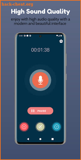 Voice Recorder & Sound Recorder - HD Audio Quality screenshot