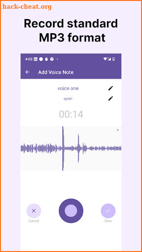 Voice Recorder & Voice Notes screenshot