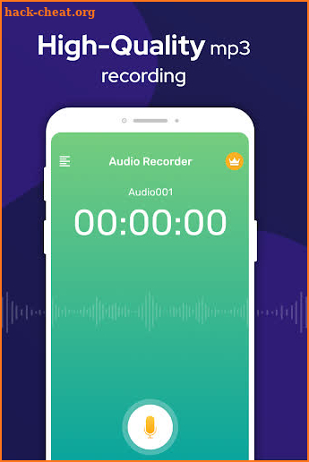 Voice recorder app : Audio editor - Best recorder screenshot