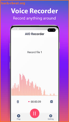 Voice Recorder Free & Sound Recorder, MP3 Recorder screenshot